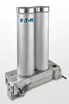 Das TWF Twinfil-Filtersystem von Eaton ist in drei verschiedenen Varianten lieferbar.
