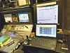 Über einen separaten Monitor kann der Bühnenmeister die Podien über eine speziell von Parker Hannifin entwickelte Software steuern.