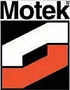 Das Firmenlogo der Motek, die von dem Messeveranstalter Schall organisiert wird.