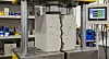 Concrete Block Compression Test – Structural Integrity Failure in Lab Setting