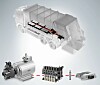 Ob in Schneeräumfahrzeugen, Kehrmaschinen oder Müllfahrzeugen: Elektrifizierte Maschinen profitieren von effizienter Hydraulik.