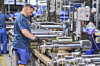 Produktion Zylinder in großen Dimensionen bei Weber-Hydraulik.