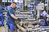Produktion Zylinder in großen Dimensionen bei Weber-Hydraulik.